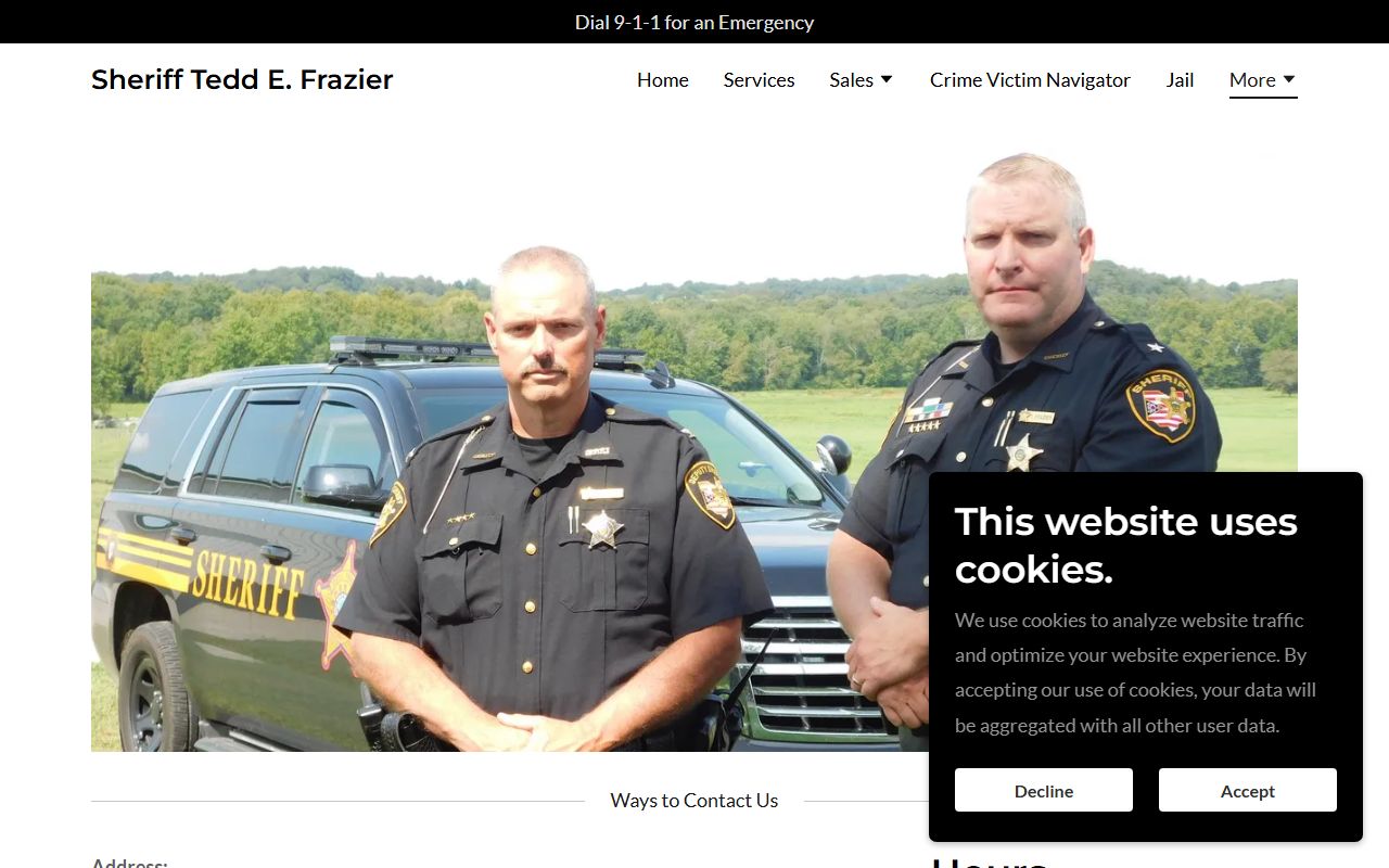 Jackson County jail mugshots public records contact page